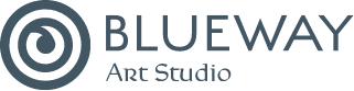 Blueway Art Studio Logo