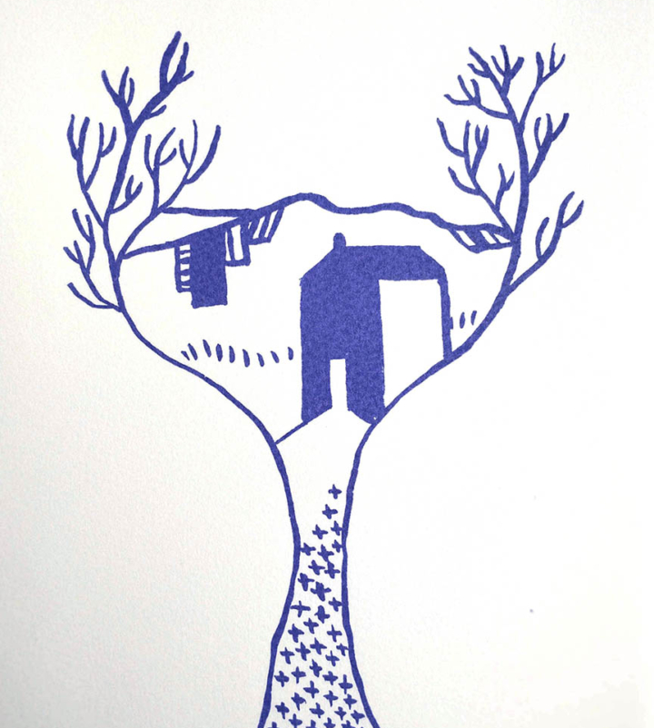 Let Brigid in Screenprint