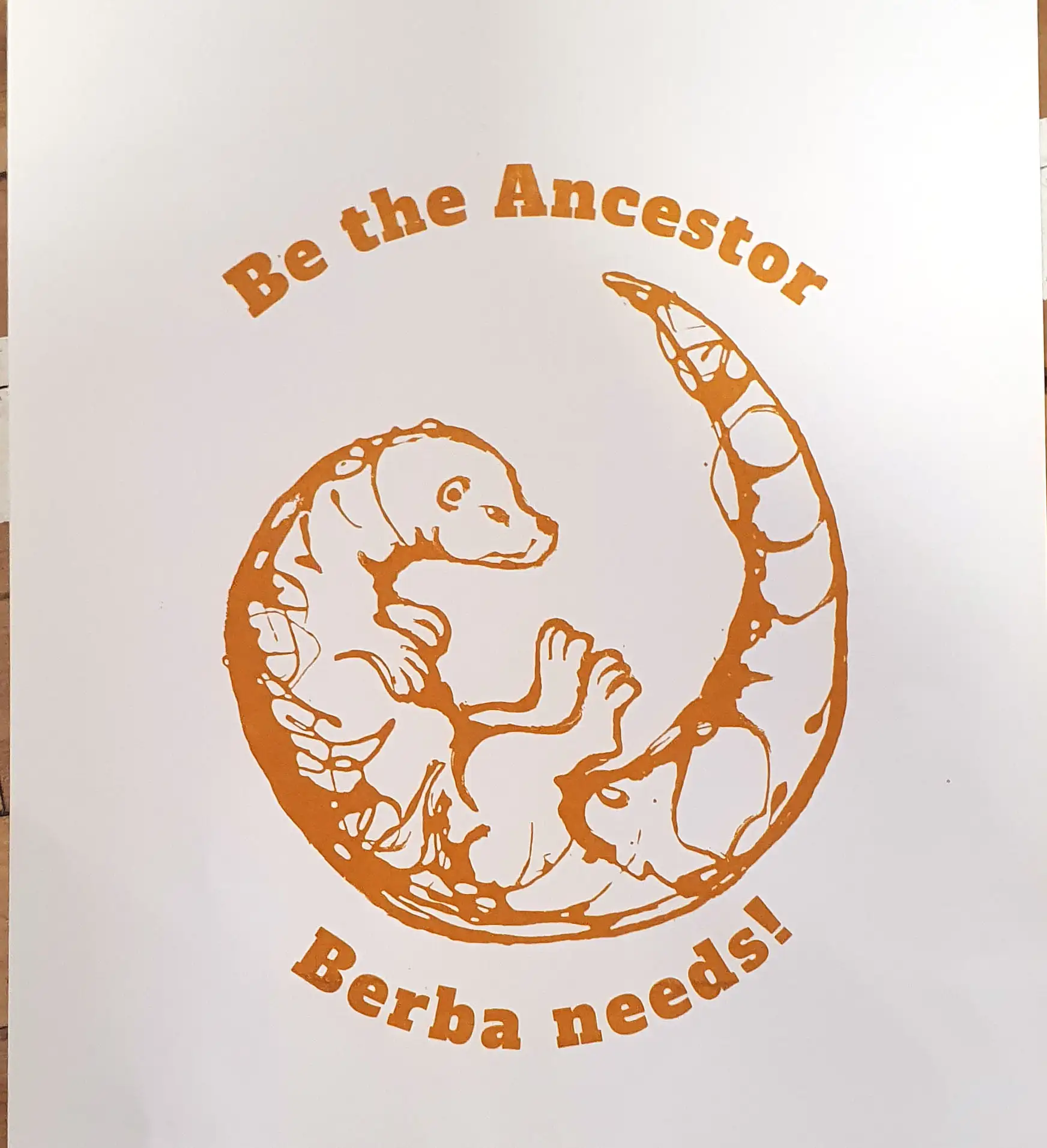 The Earth Charter poster, based on a painting by Clare Hartigan